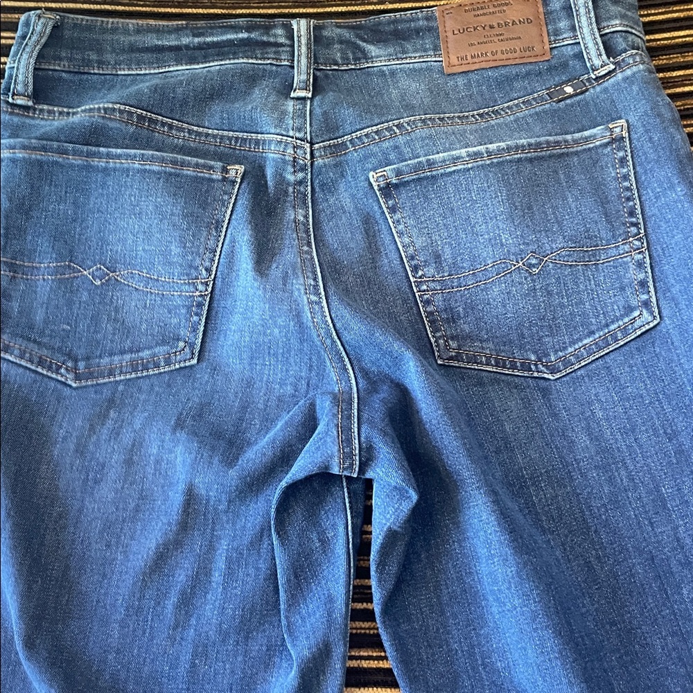 Lucky 🍀 Brand Women's Straight Leg Blue Jeans - Picture 8 of 11